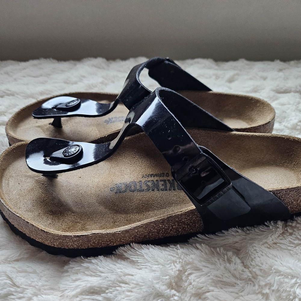 Birkenstock Black Patton Sandals